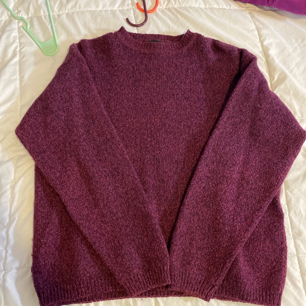 Purple sweater